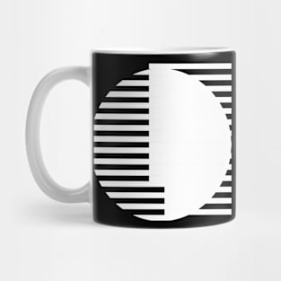 geometric face Mug